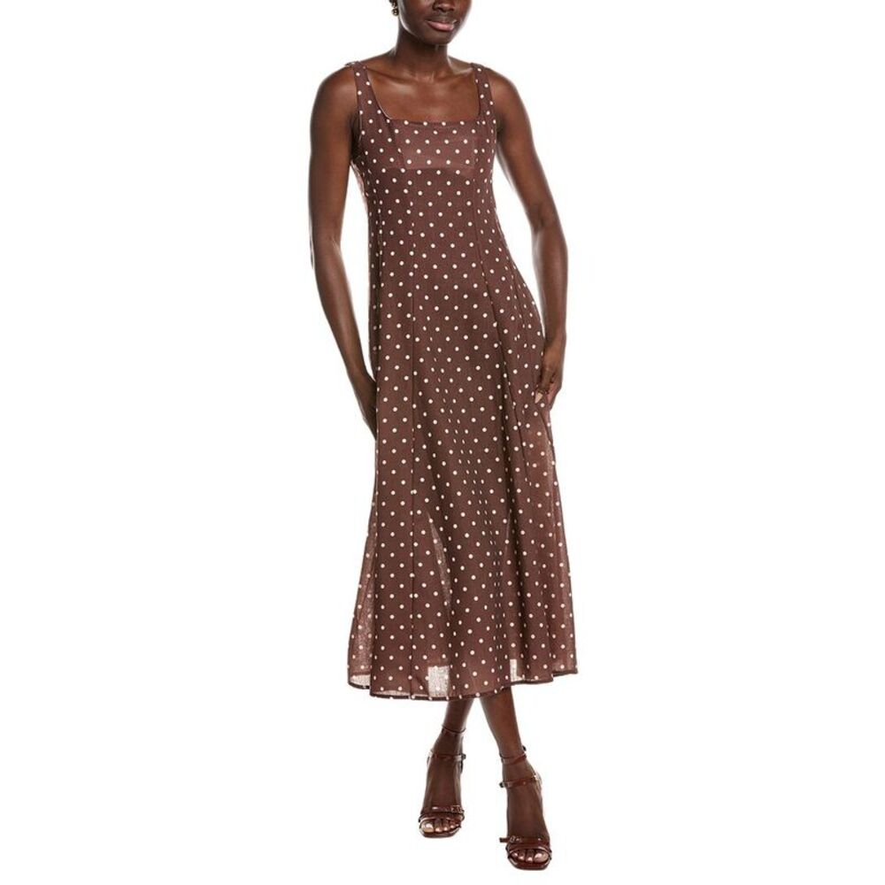 Moonsea Womens  Midi Dress, Brown